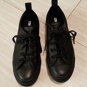 Leather and cloth Converse All Star